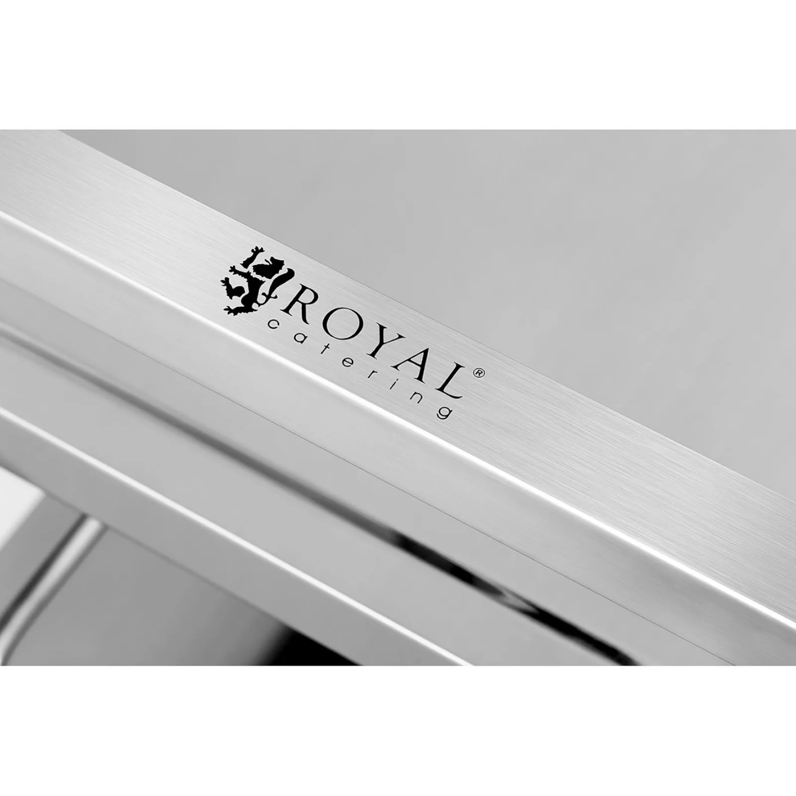 Wózek kelnerski cateringowy 3 półkowy do 150kg ze stali nierdzewnej Royal Catering RCSW 3A 5