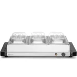 Podgrzewacz elektryczny płyta grzewcza do potraw 3x GN 1/3 400 W 6