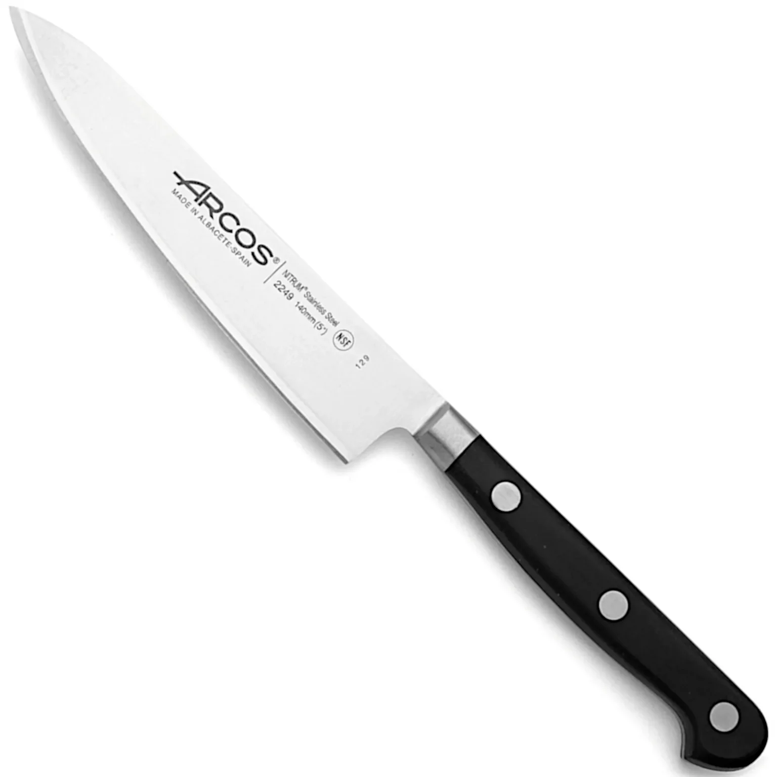 Cuțit de bucătărie ÓPERA pentru tocarea și felierea cărnii și legumelor, lungime 140/260 mm
