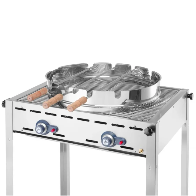 Churrasco kerek grillbetét, 580 mm átmérőjű