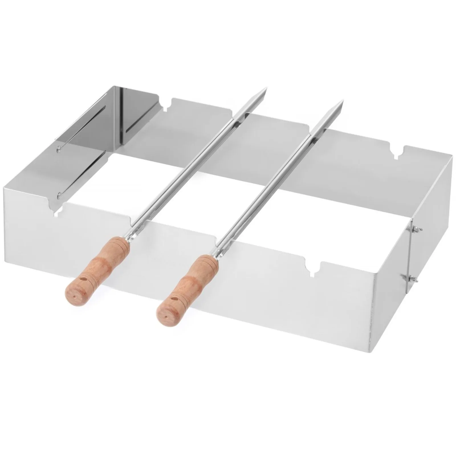 Nasadka na grilla do szaszłyków prostokątna Churrasco 530x350x117 mm 5