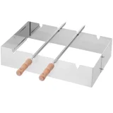 Obdĺžnikový nástavec na grilovanie Churrasco 530x350x117 mm 5