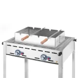 Obdĺžnikový nástavec na grilovanie Churrasco 530x350x117 mm 6