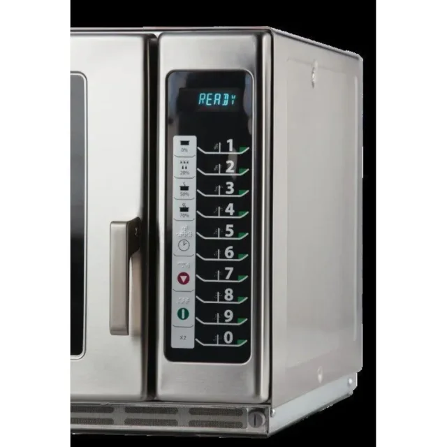 Menumaster RFS518TS 34 l 1800 W érintőképernyős mikrohullámú sütő 100 programmal – Hendi 280140