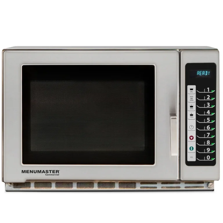 Menumaster RFS518TS 34 l 1800 W érintőképernyős mikrohullámú sütő 100 programmal – Hendi 280140