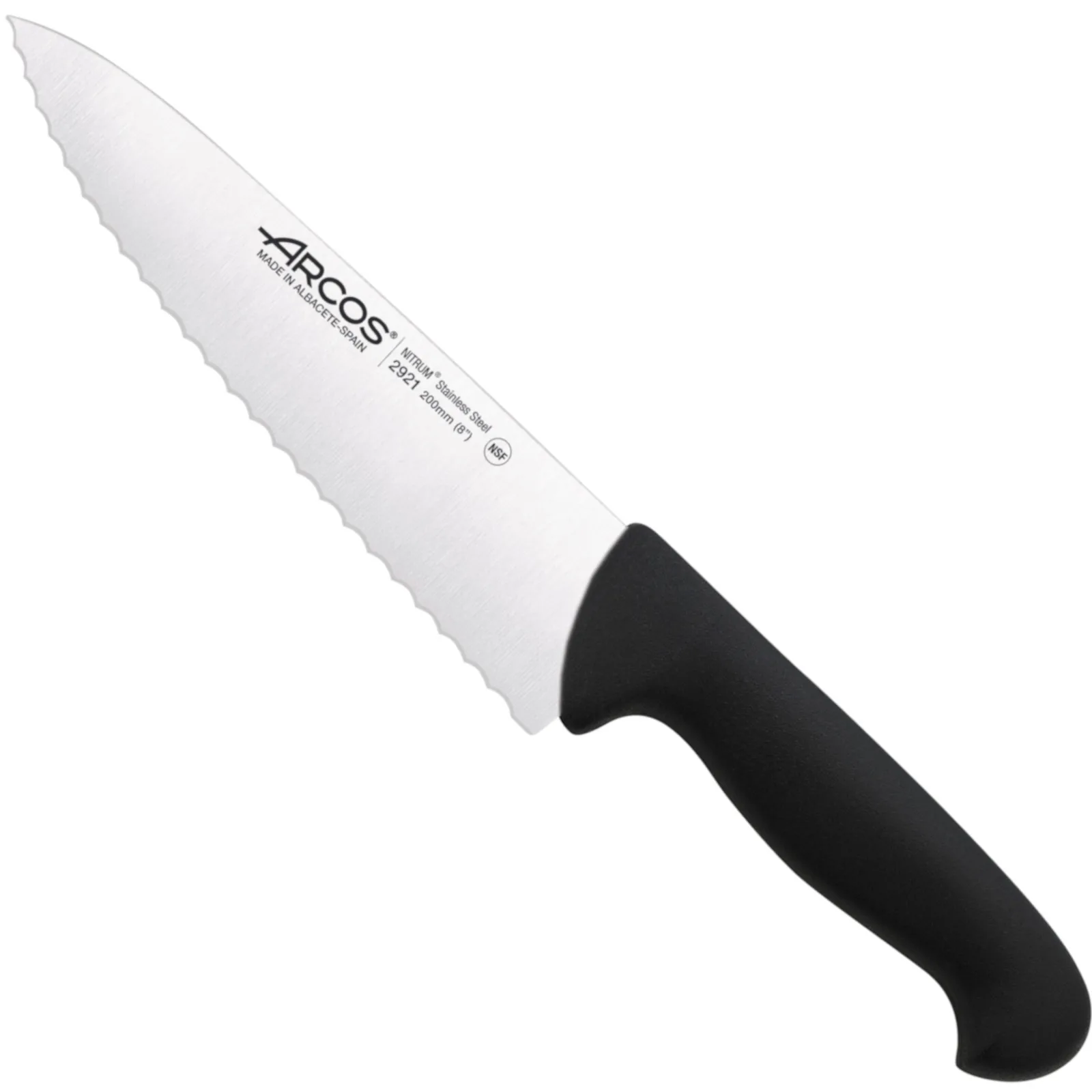 Fogazott szakácskés, 2900-as sorozat, hossza 200/333 mm