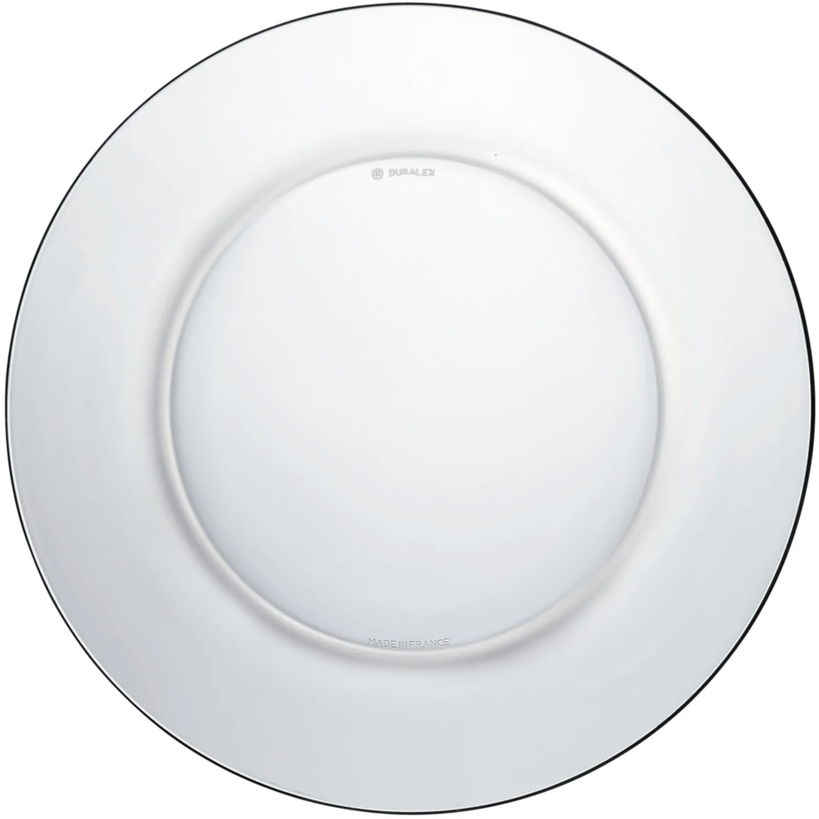 Duralex LYS priehľadný plytký tanier 235 x 20 mm – sada 6 ks 2