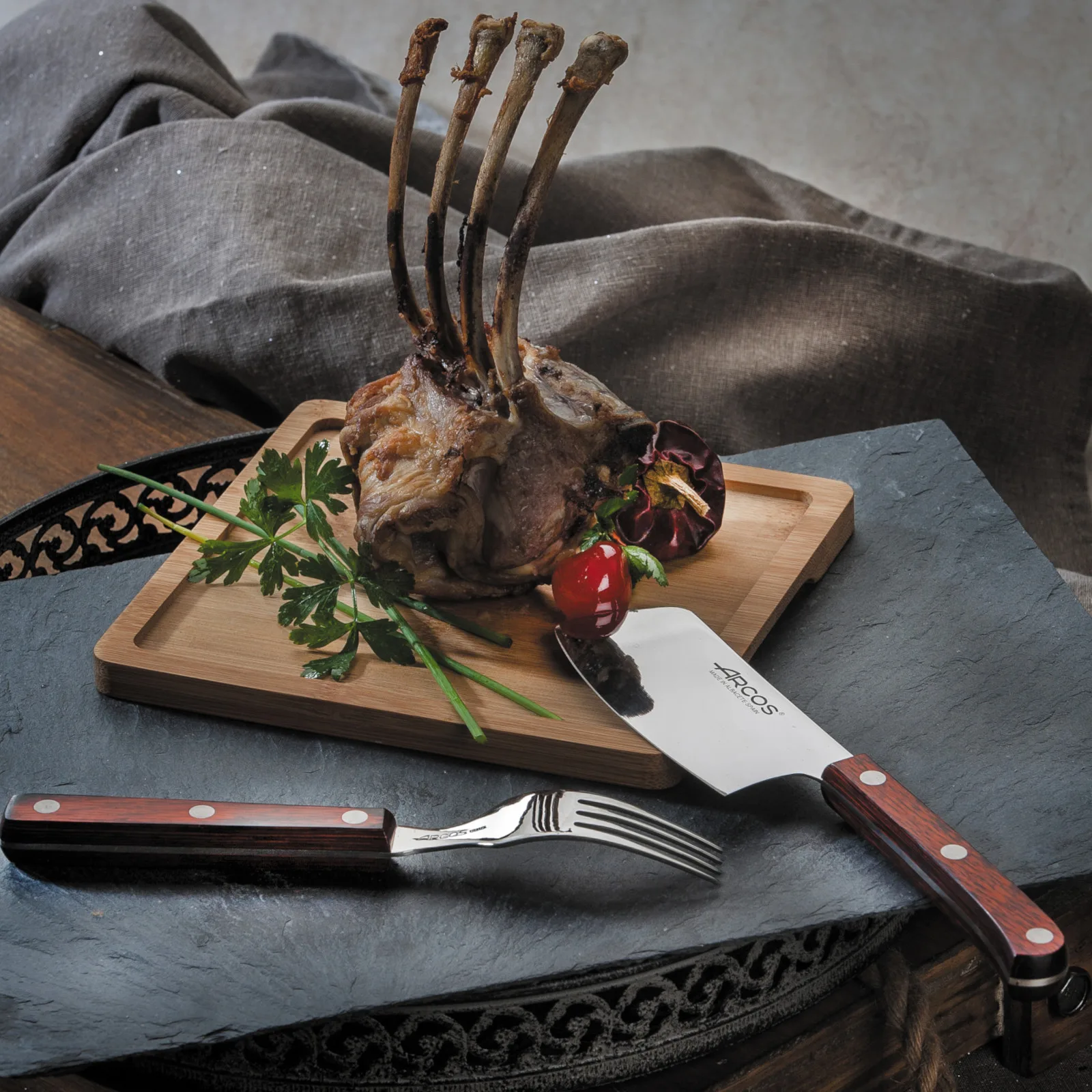 FOREST steak and roast meat fork, length 90/195 mm 2