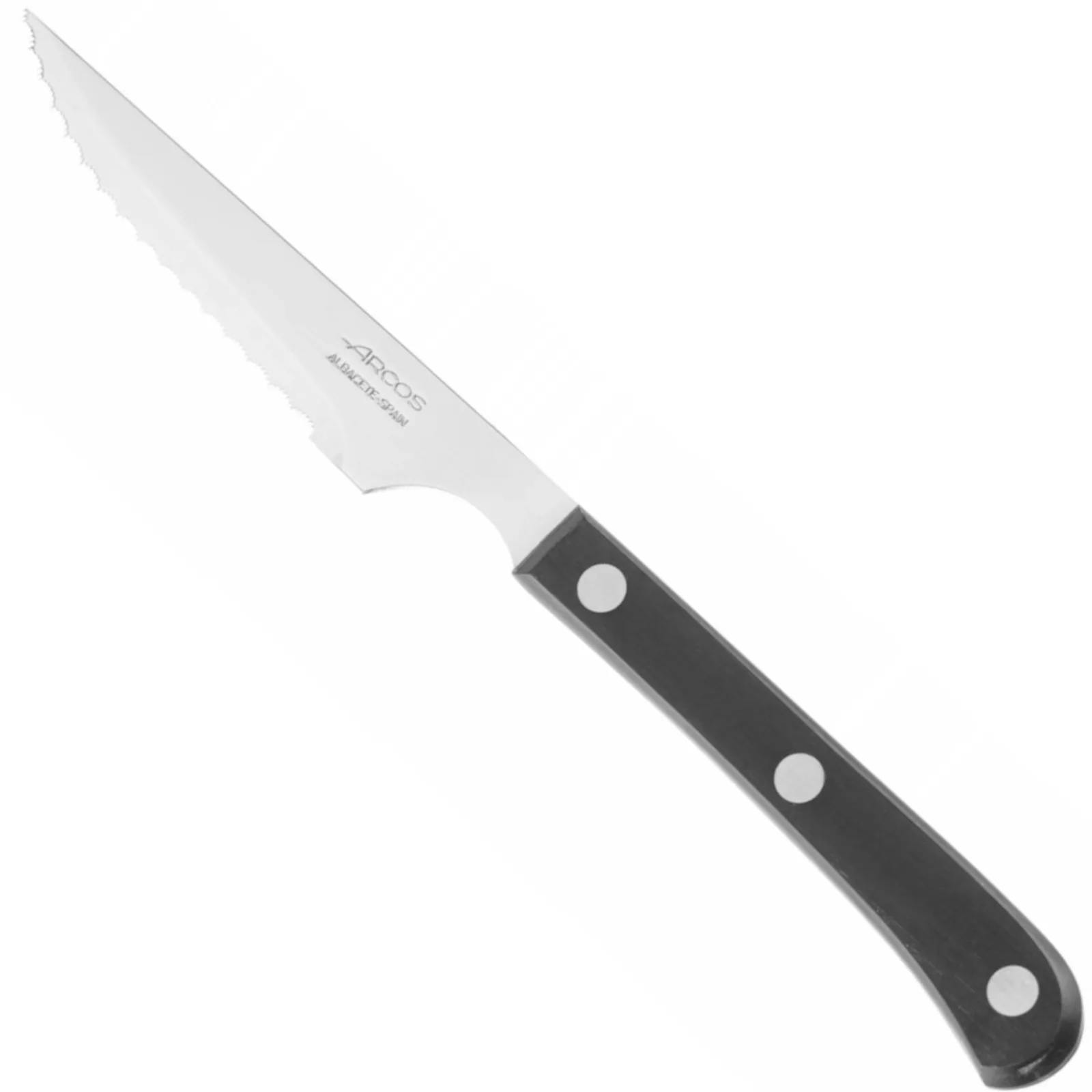 STEAK BASIC Steak kés 115/225 mm - Fekete