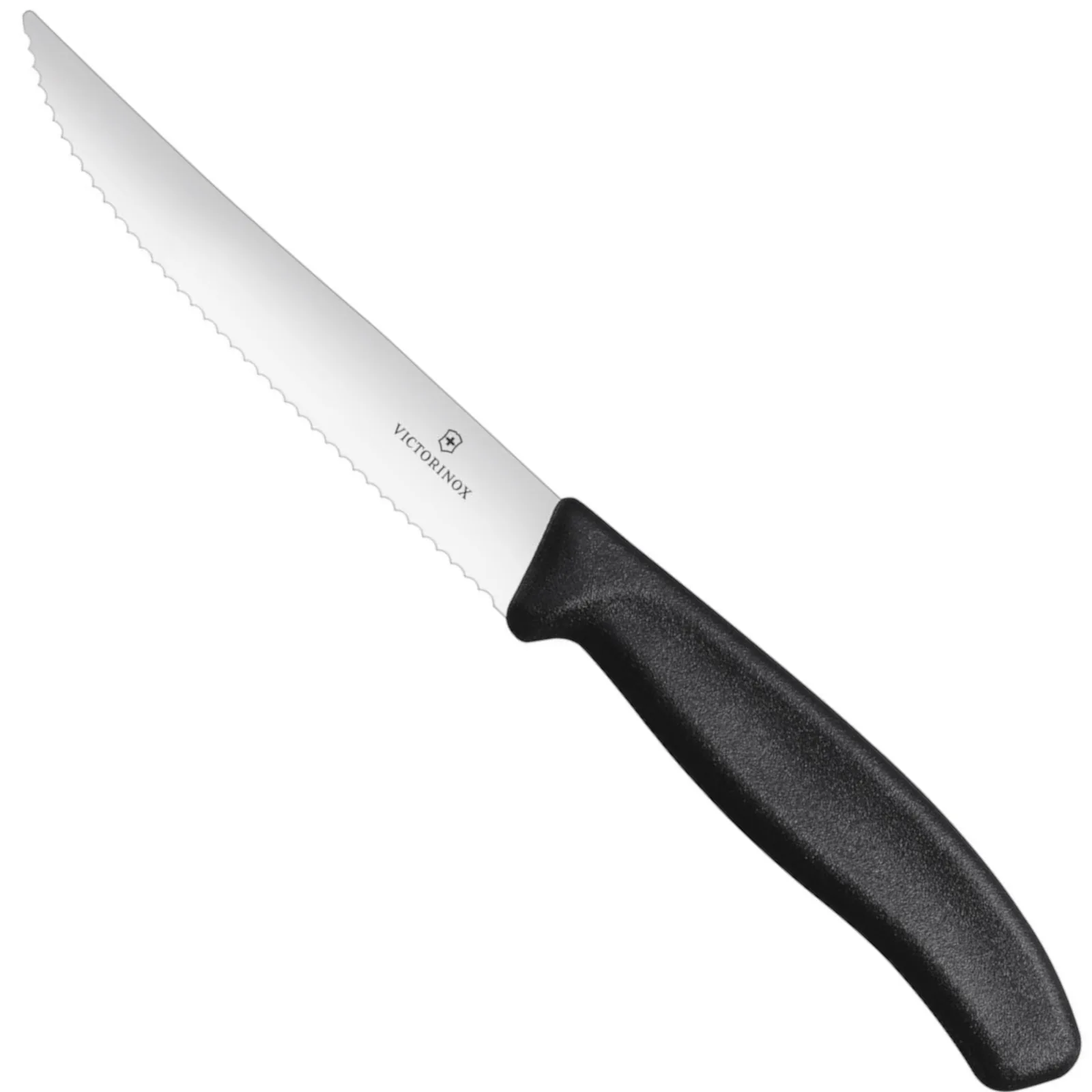 Fogazott pizza- és steak kés, 120 mm hosszú - 2 db-os szett