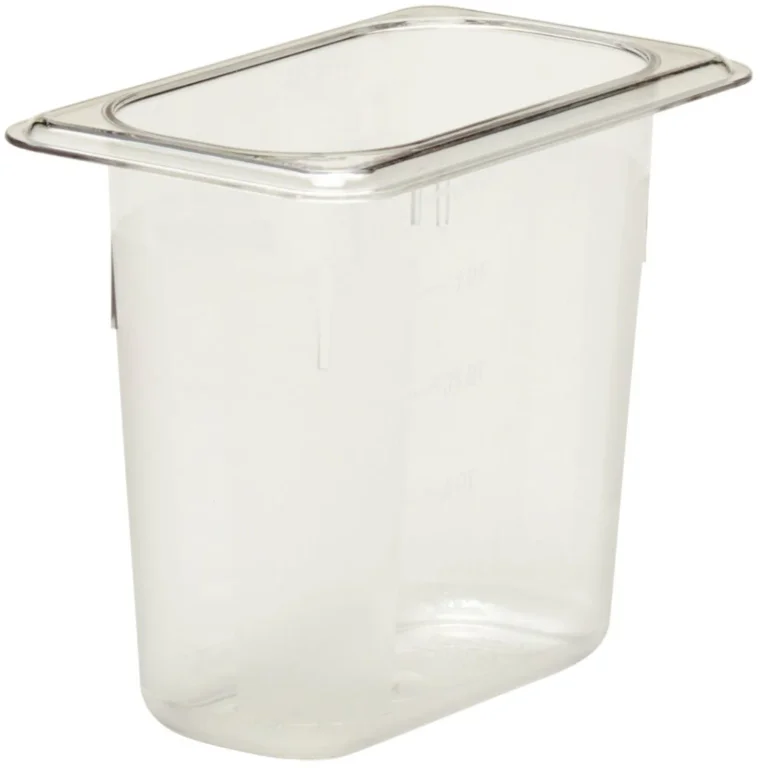 Camwear GN 1/9 polikarbonát tartály, 1,4 l, 176x108x150 mm