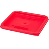 Capac pentru recipient CamSquare de 5,7/7,6 L, 227x227 mm - roșu