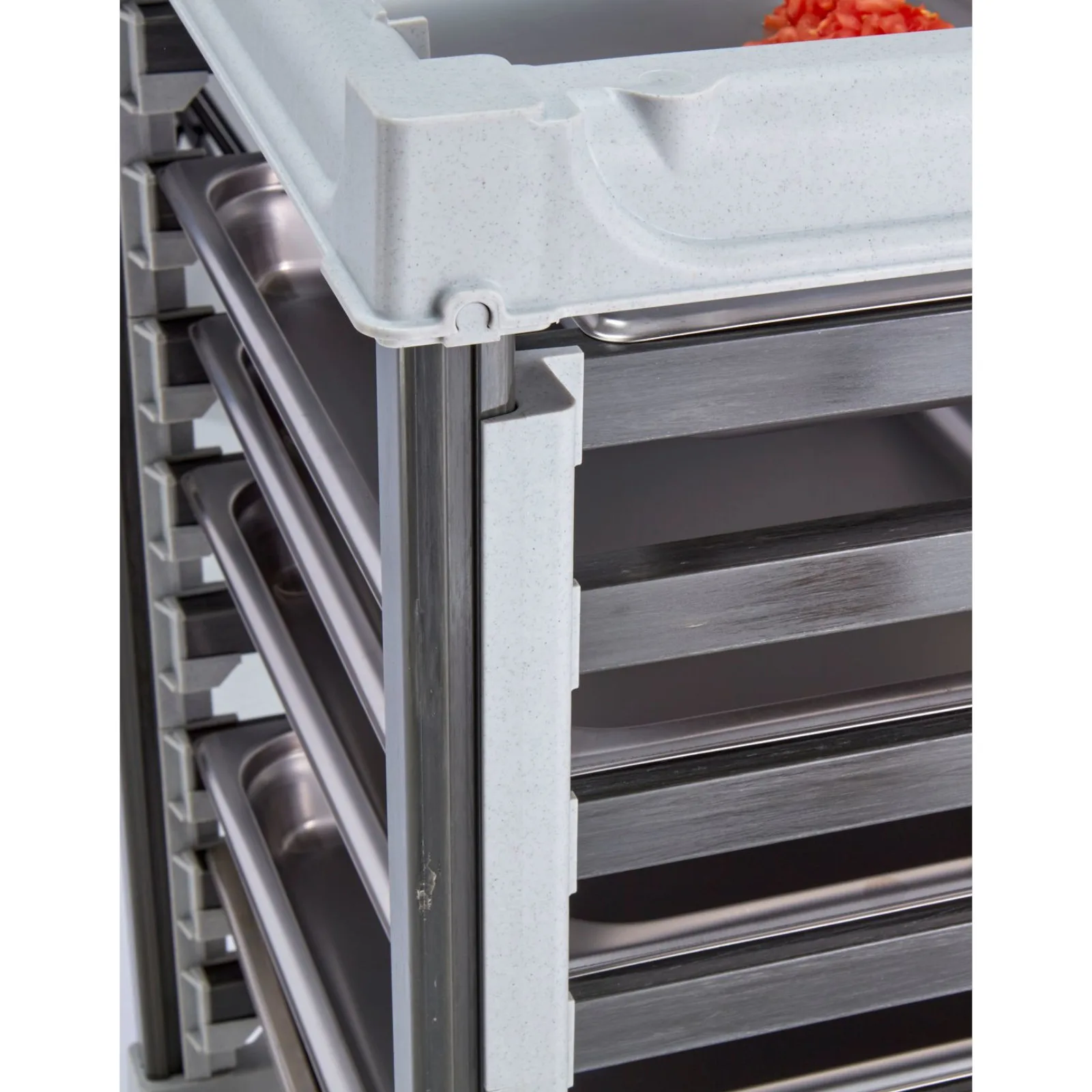 Camshelving 9x Cărucior de transport pentru containere GN 1/1 4