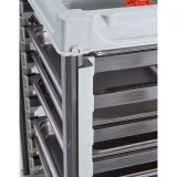 Wózek do transportu pojemników Camshelving 9x GN 1/1 4