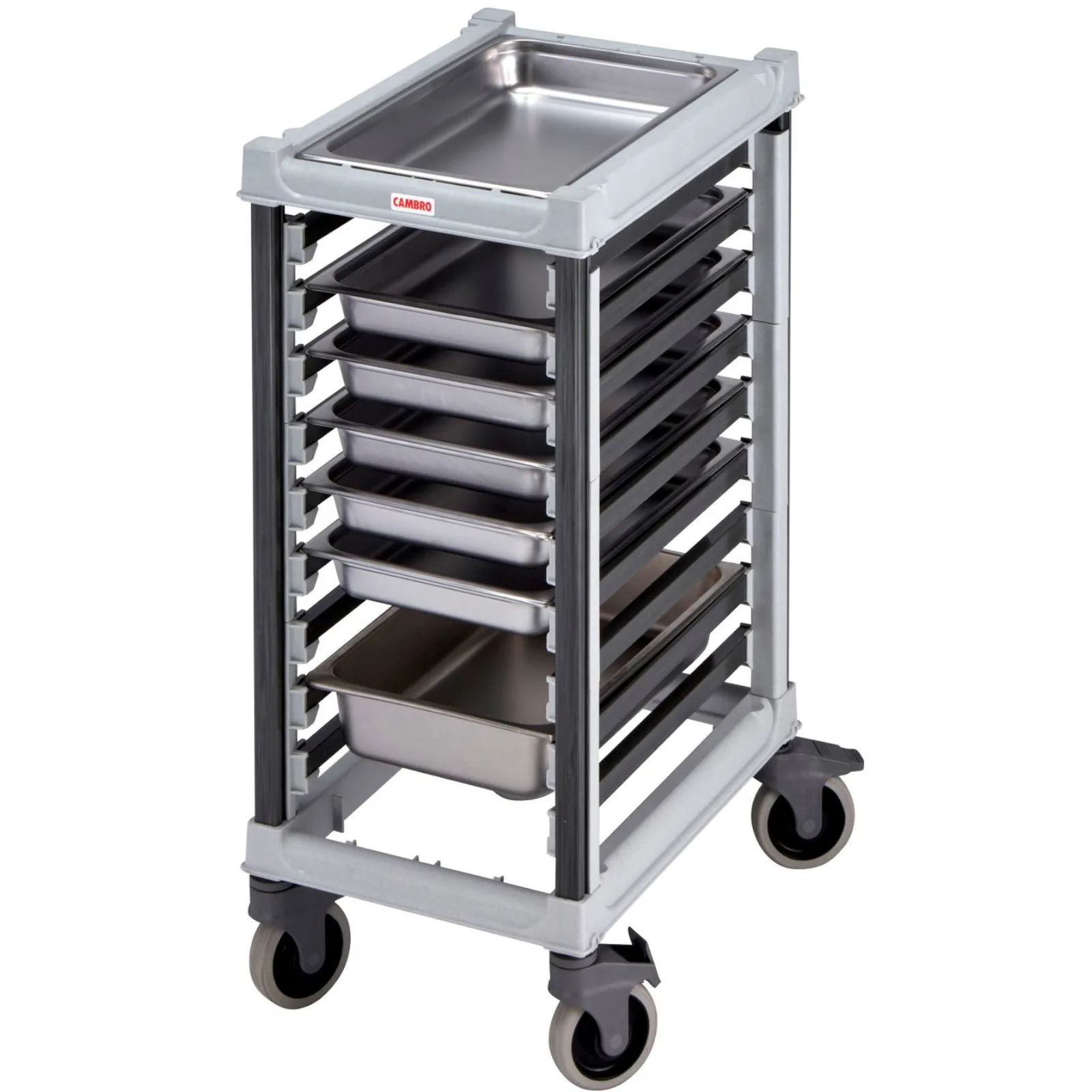 Camshelving 9x Cărucior de transport pentru containere GN 1/1 5