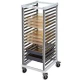 Cărucior de transport pentru containere Camshelving 18x GN 2/1 1/1 4