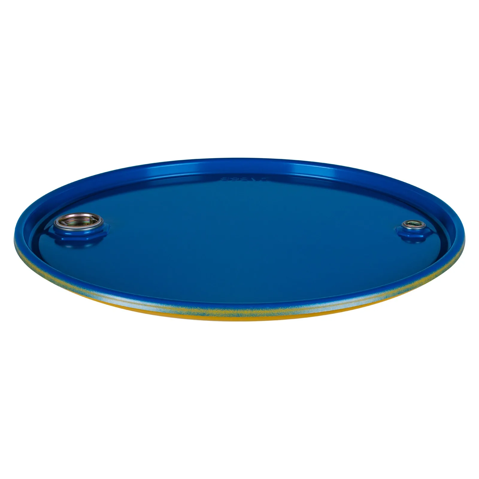 ISO OH steel drum with removable lid, 2 openings (2" and 3/4"), painted, 210L 3