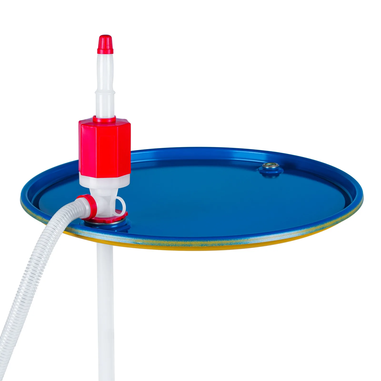 ISO OH steel drum with removable lid, 2 openings (2" and 3/4"), painted, 210L 5