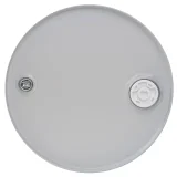 Čelično metalno bure TH 60L s čepovima od 2 3/4 inča i certificiranim slavinom - SIVO 3