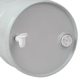 Čelično metalno bure TH 60L s čepovima od 2 3/4 inča i certificiranim slavinom - SIVO 4