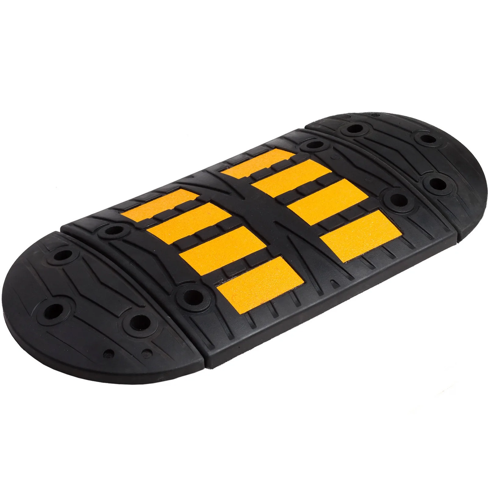 Rubber center speed bump, width 480x395x60mm 7