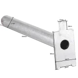 Csavarkulcs 60 l-es és 200 l-es hordófedelekhez, 2" és 3/4", acél 3