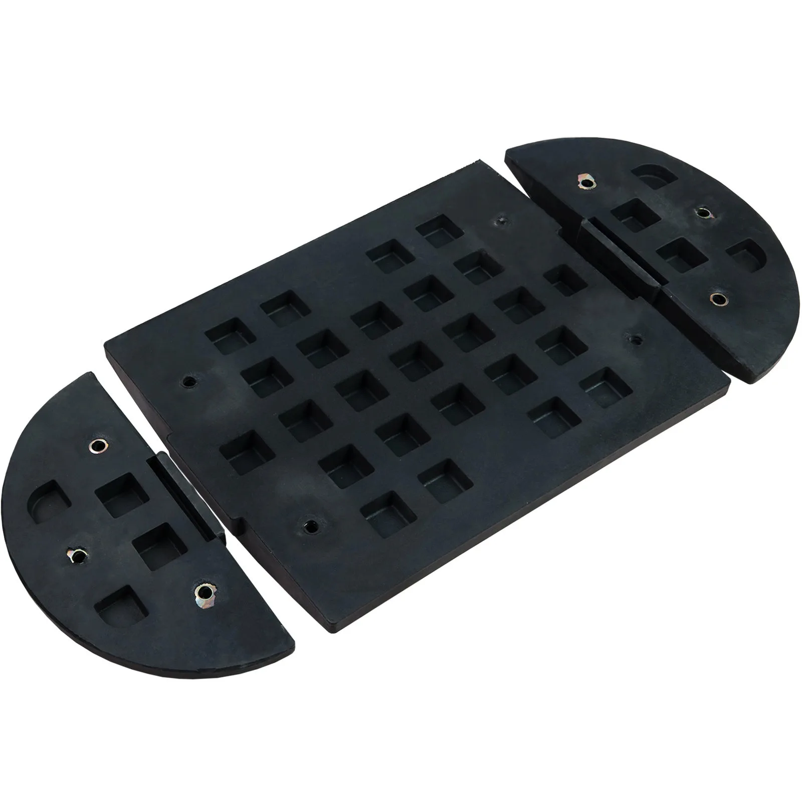Rubber center speed bump, width 480x395x60mm 11