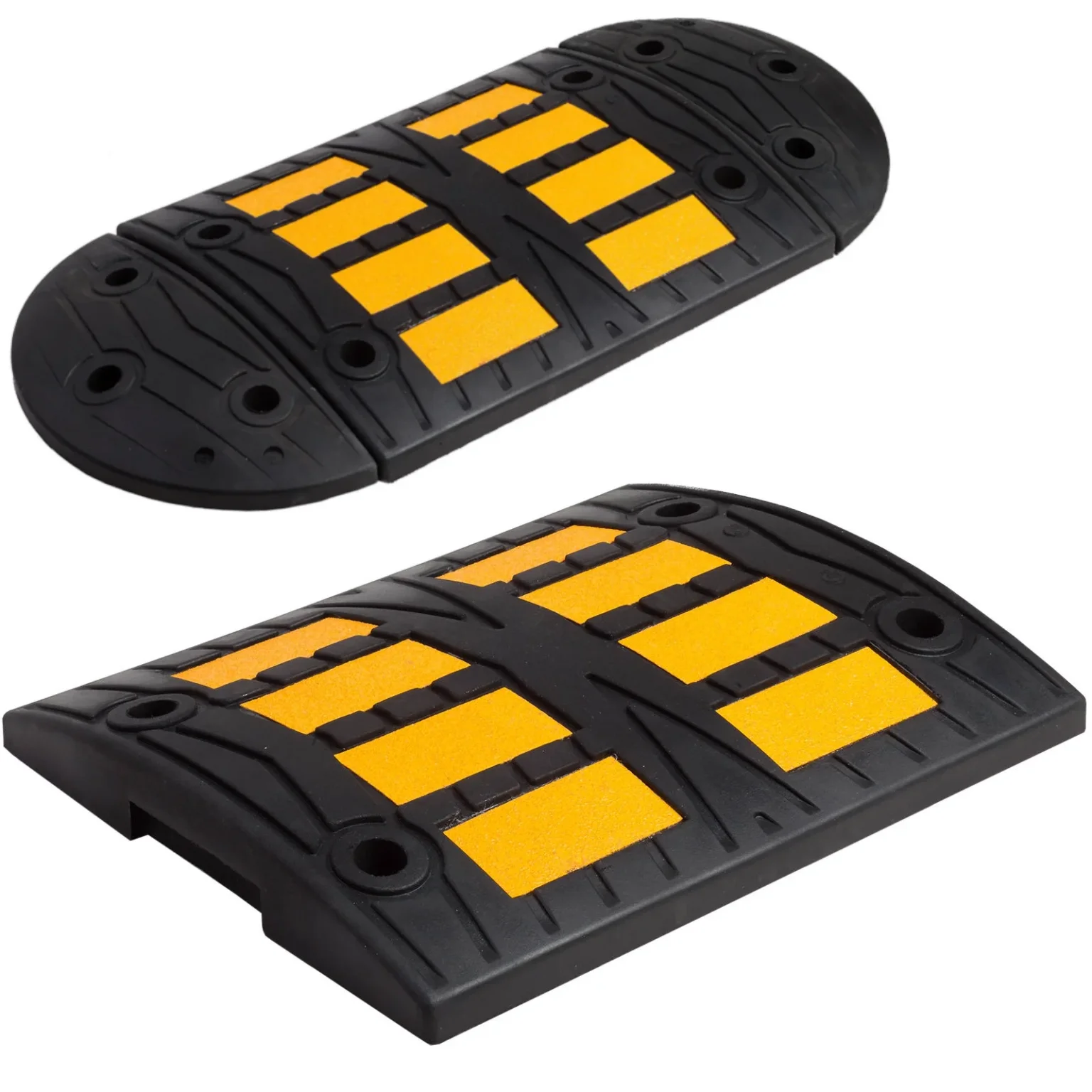 Limitator de viteză din cauciuc, lățime 480x395x60mm Limitator de viteză din cauciuc, lățime 480x395x60mm