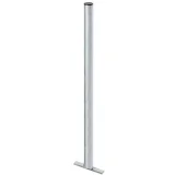 Galvanizirani čelični stup za uličnu kantu za smeće 60x1200 mm
