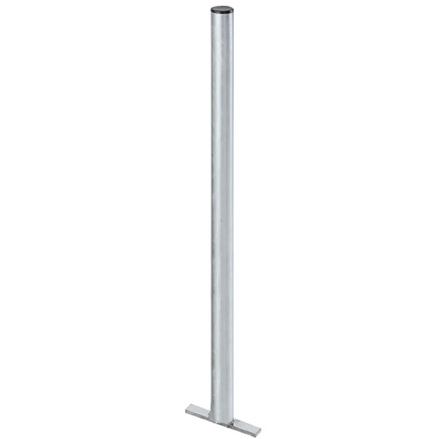 Galvanizirani čelični stup za uličnu kantu za smeće 60x1200 mm