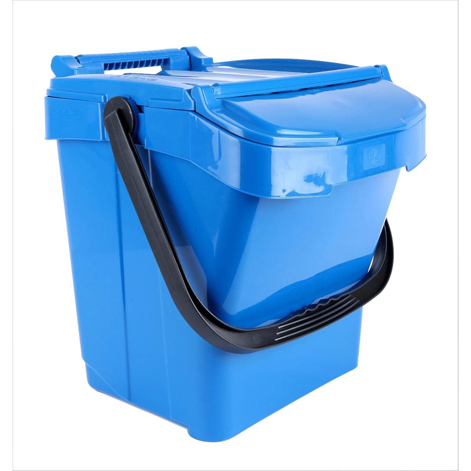 Coș de gunoi pentru sortarea deșeurilor URBA PLUS 40L - albastru 3