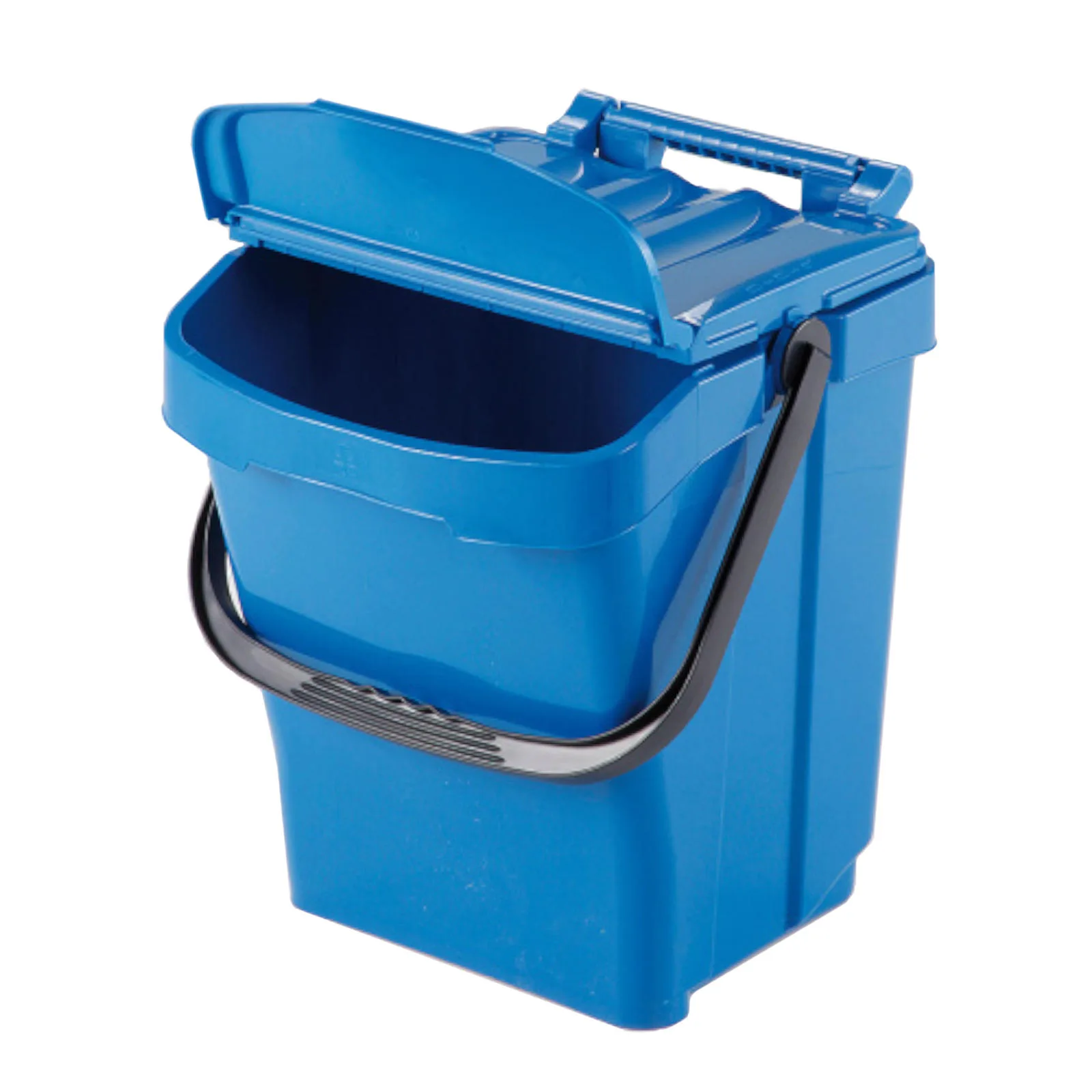 Coș de gunoi pentru sortarea deșeurilor URBA PLUS 40L - albastru 4