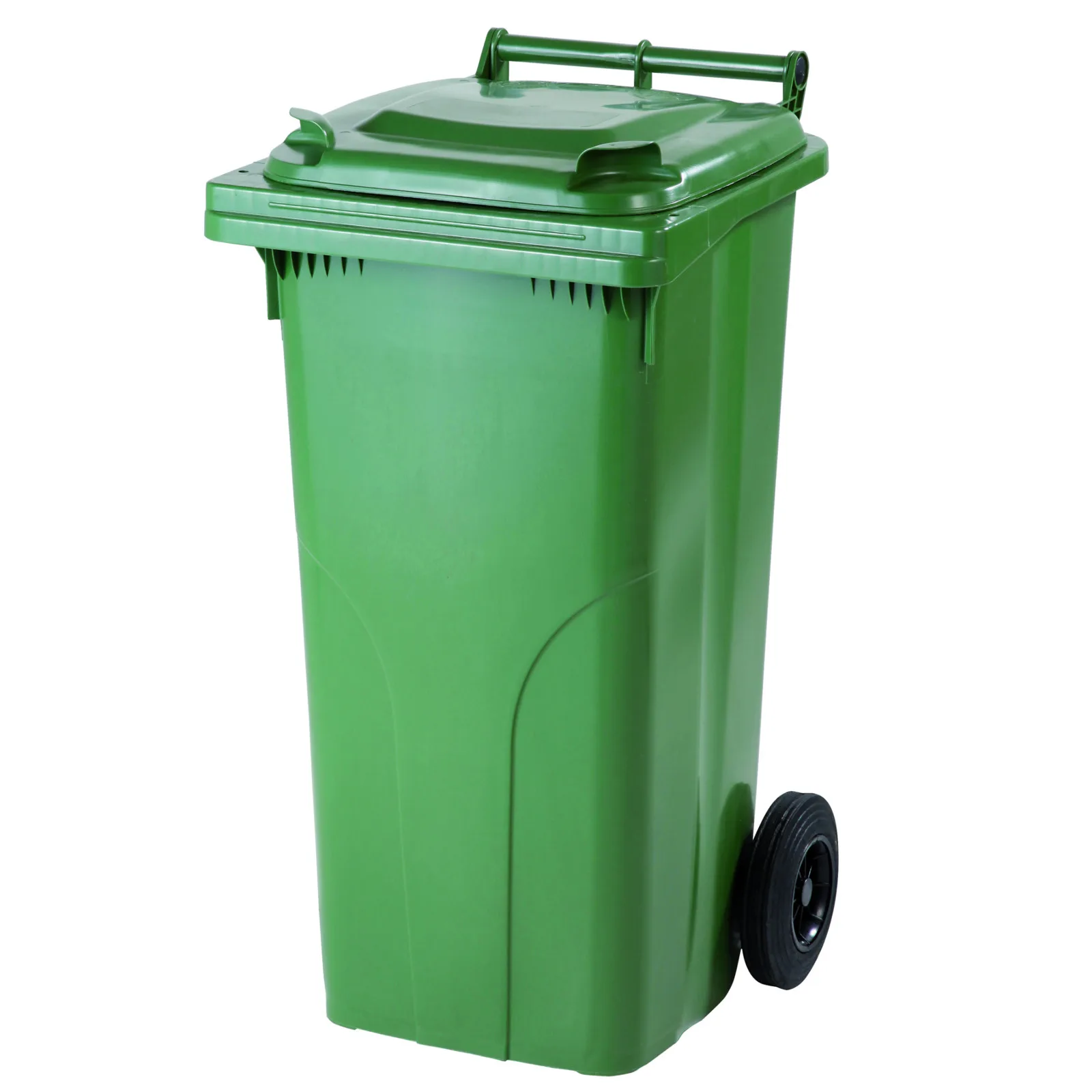 Hulladék- és szemétgyűjtő konténer TANÚSÍTVÁNYOK Europlast Austria - zöld 120 l