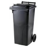 Container pentru deșeuri și gunoi CERTIFICATE Europlast Austria - negru 120L