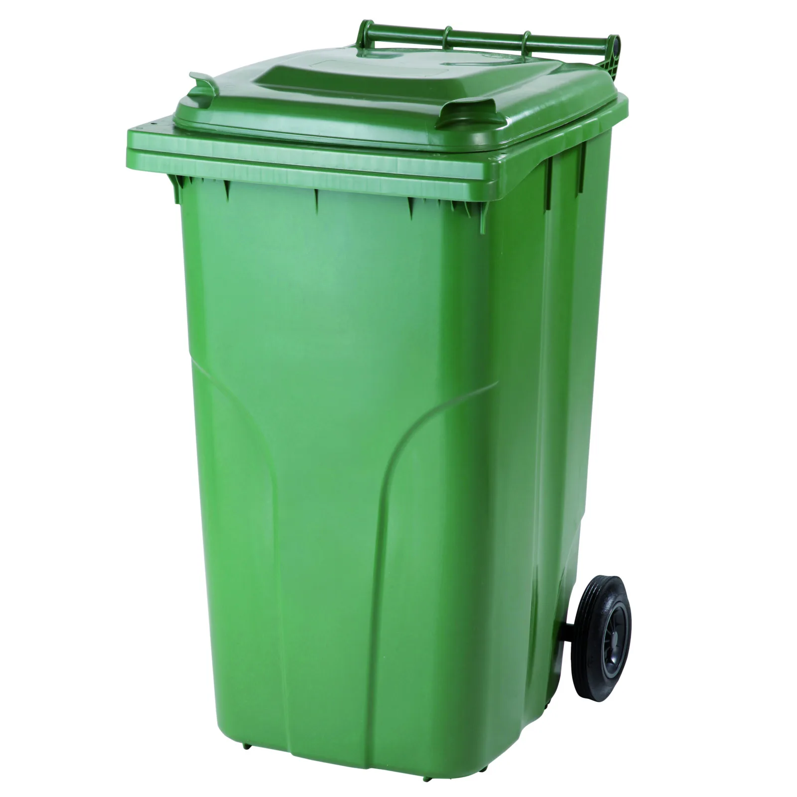 Hulladék- és szemétgyűjtő konténer TANÚSÍTVÁNYOK Europlast Austria - zöld 240 l