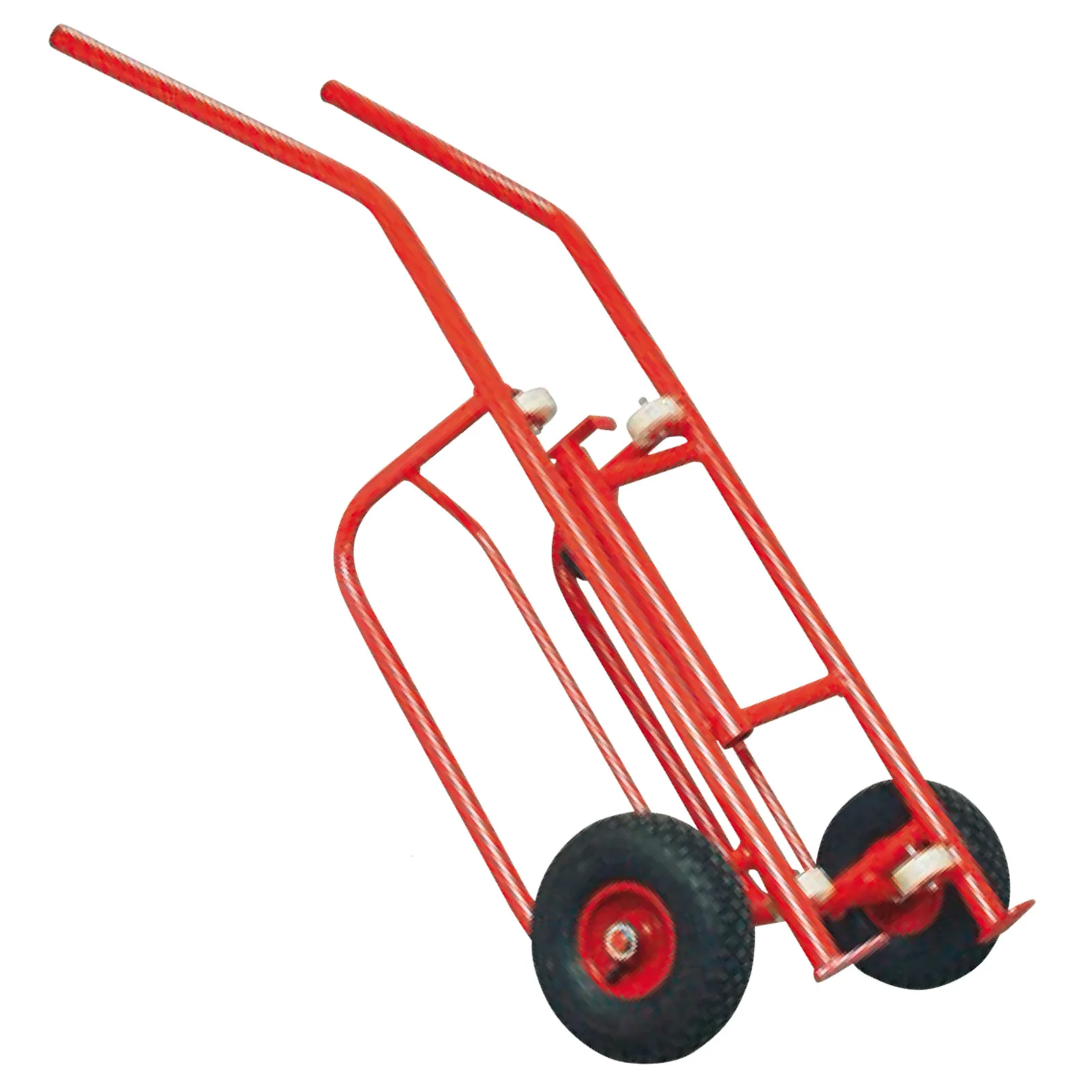 Hordószállító kocsi felfújható kerekekkel és belső gumikkal, 200 l, teherbírás 300 kg