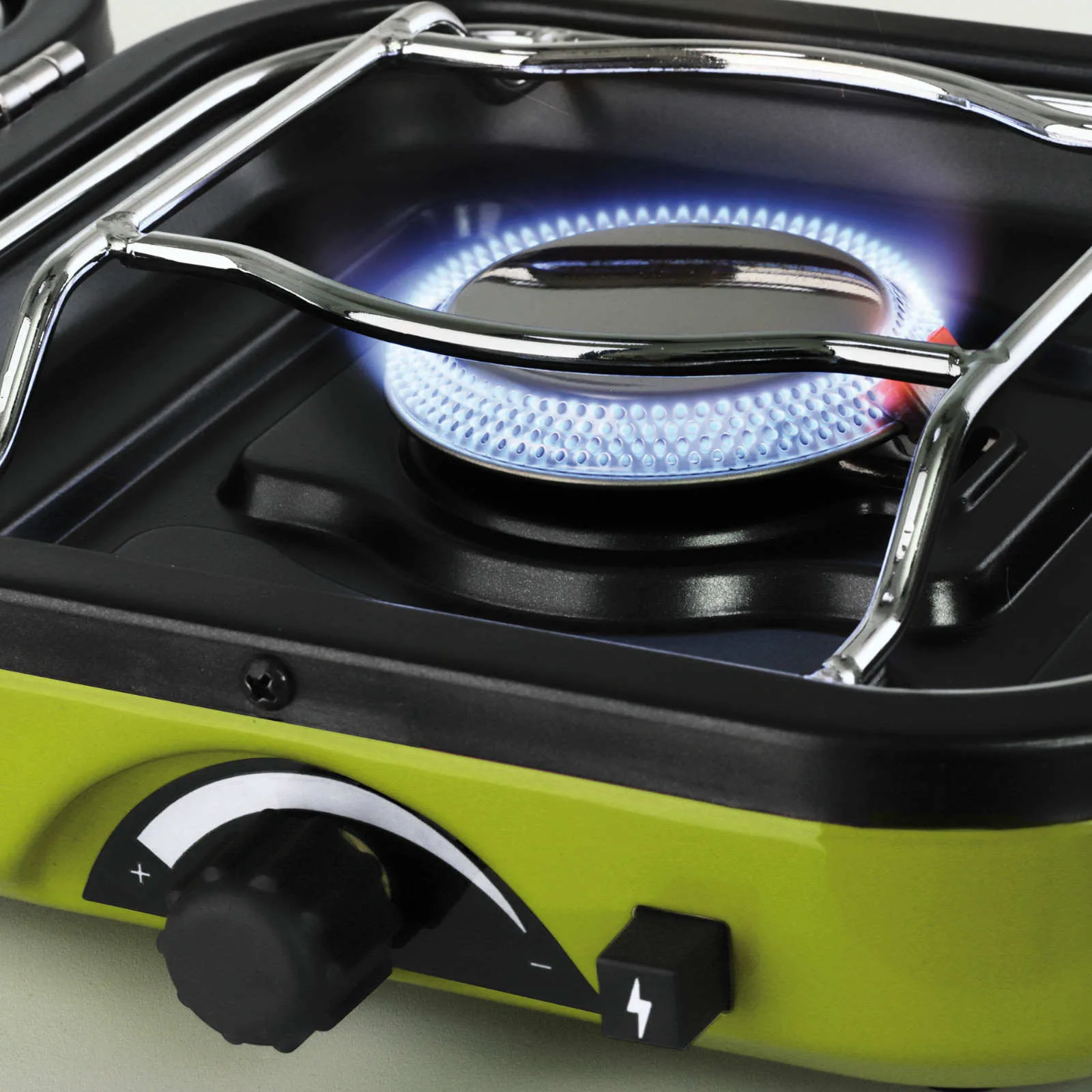 DUAL COMPACT + GRILL double camping stove 9