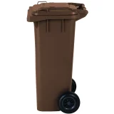 EUROPLAST Coș de gunoi maro de 80 L pentru deșeuri organice 2