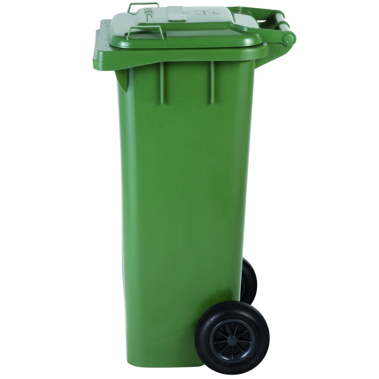 Pojemnik kosz kubeł na odpady śmieci EUROPLAST 80L zielony 2