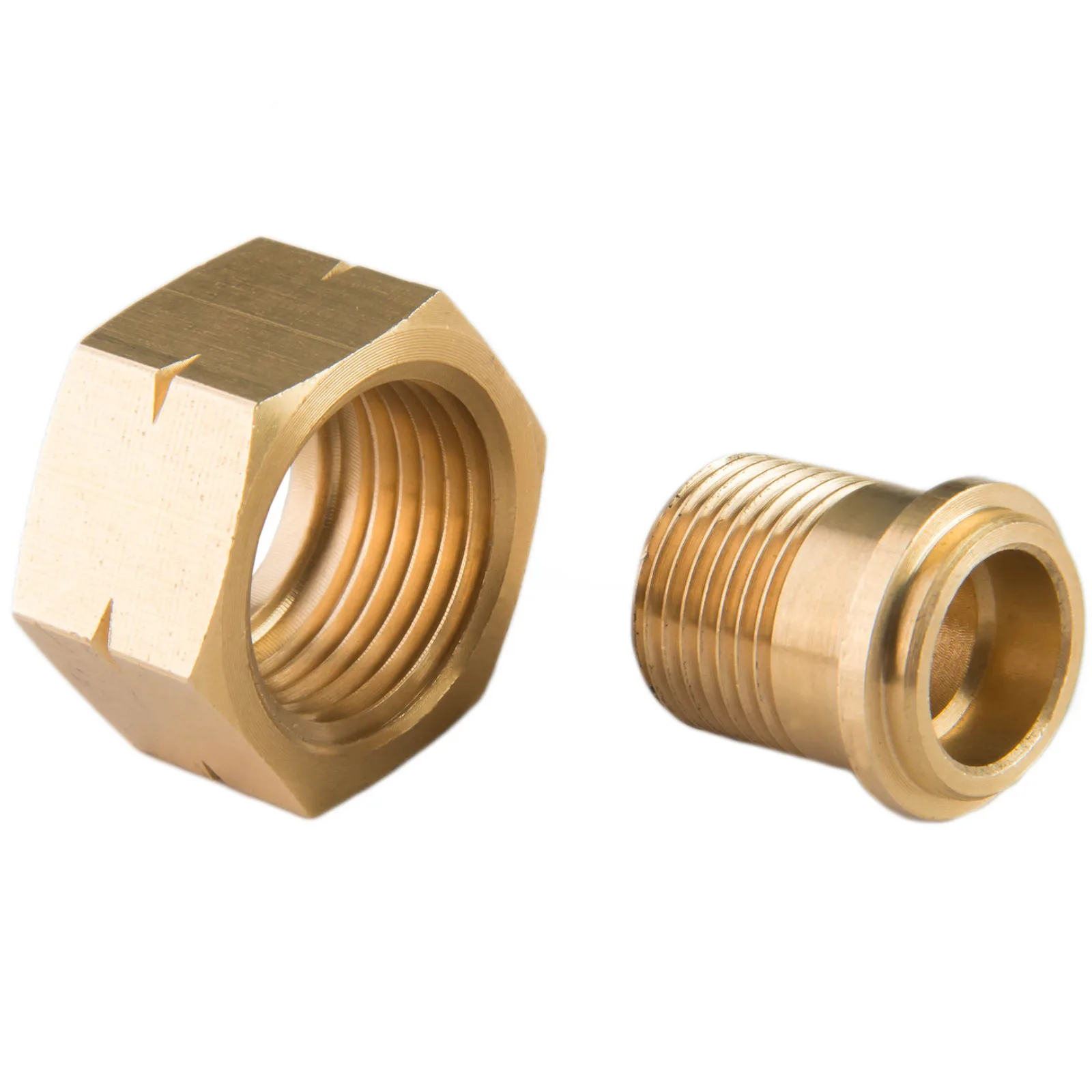 Adapter 21,8 mm-es L gázpalackról 3/8" L-re 3