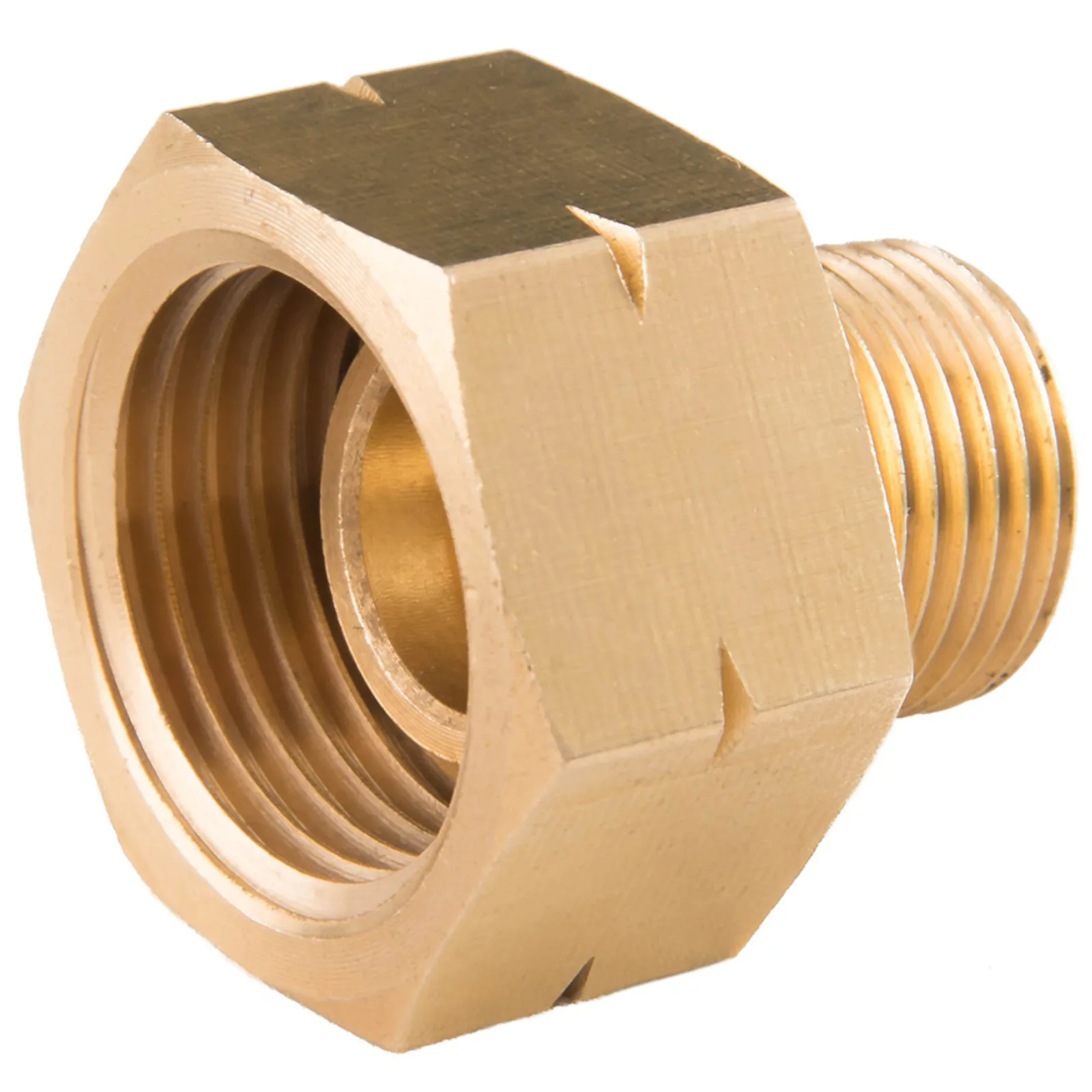 Adapter 21,8 mm-es L gázpalackról 3/8" L-re