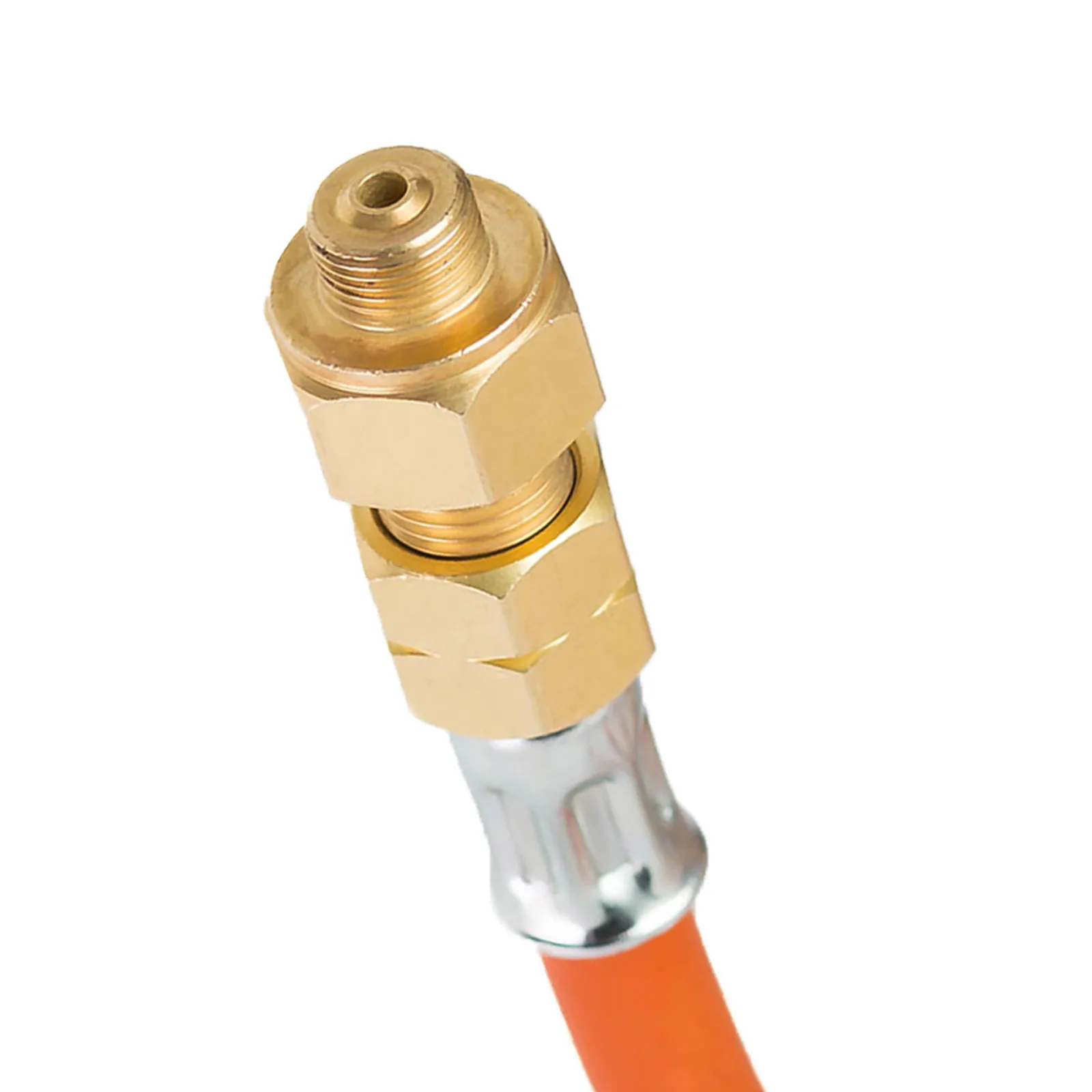 Adaptor de conectare pentru butelie de gaz de camping G 3/8" L - 7/16", furtun de 1,5 m 3