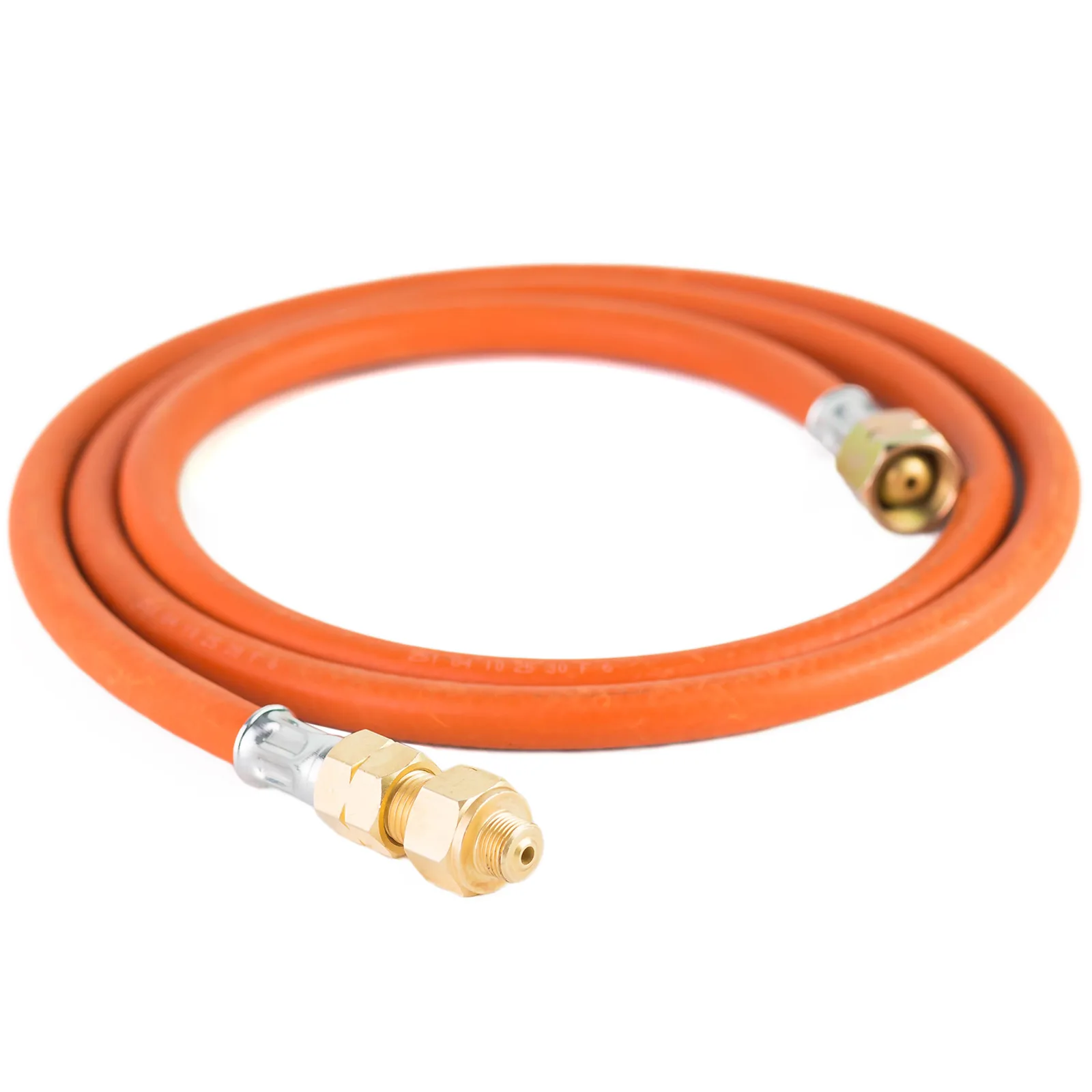 Adaptor de conectare pentru butelie de gaz de camping G 3/8" L - 7/16", furtun de 1,5 m 4