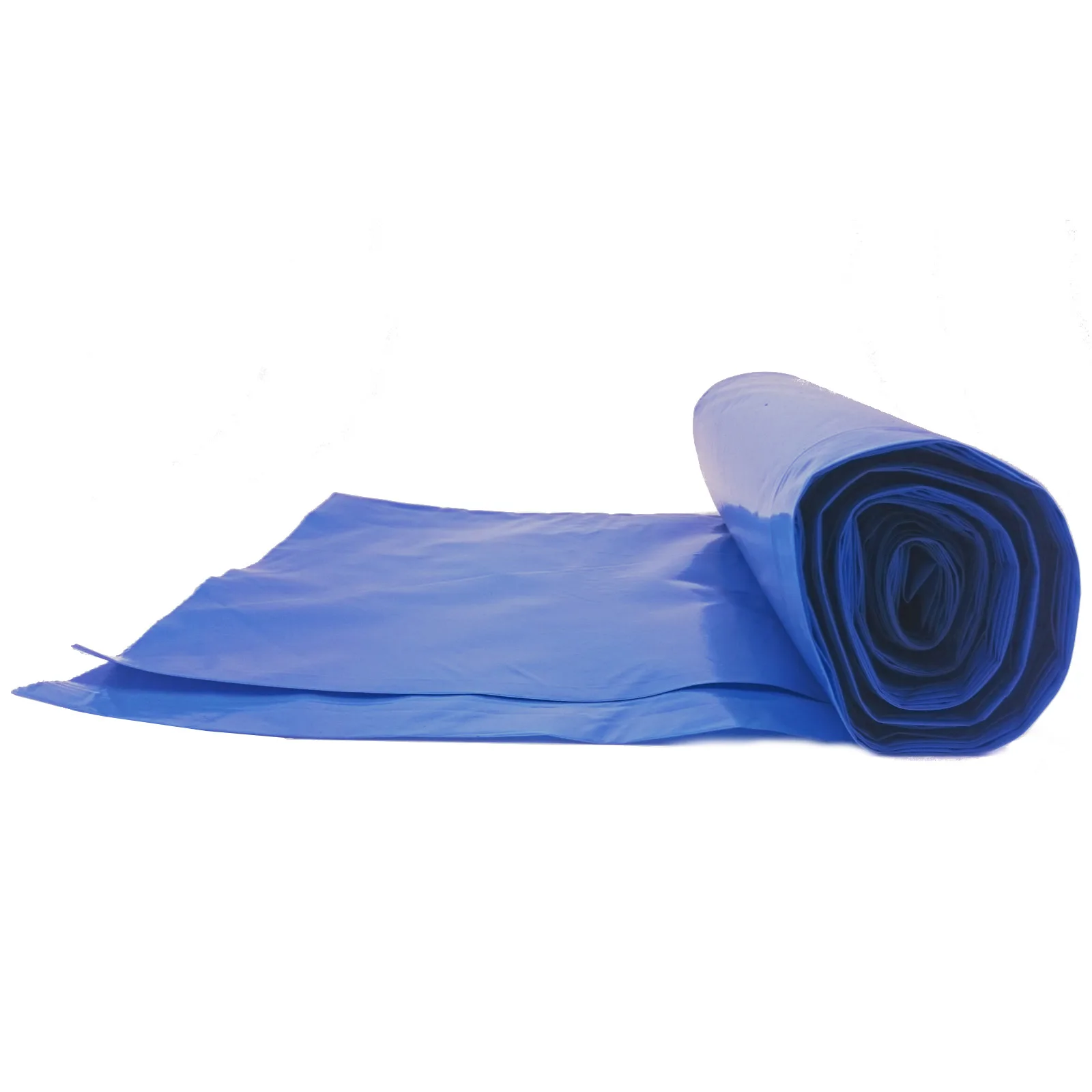 80-Mikron-Hochleistungs-Müllsäcke, 5er-Rolle – blau 240 l 4