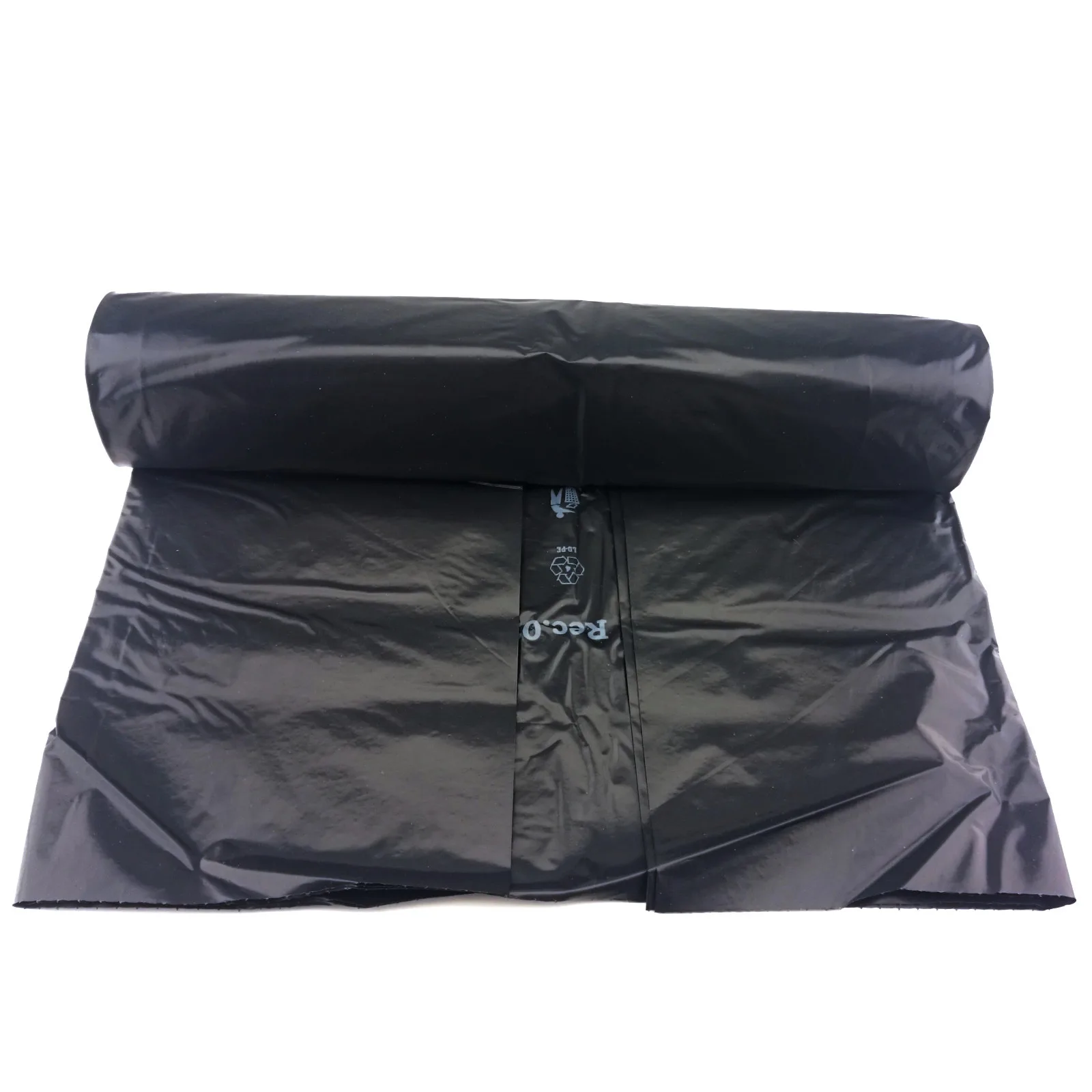 Stabile 80-Mikron-Müllsäcke, Rolle à 15 Stück – schwarz 120 l 3