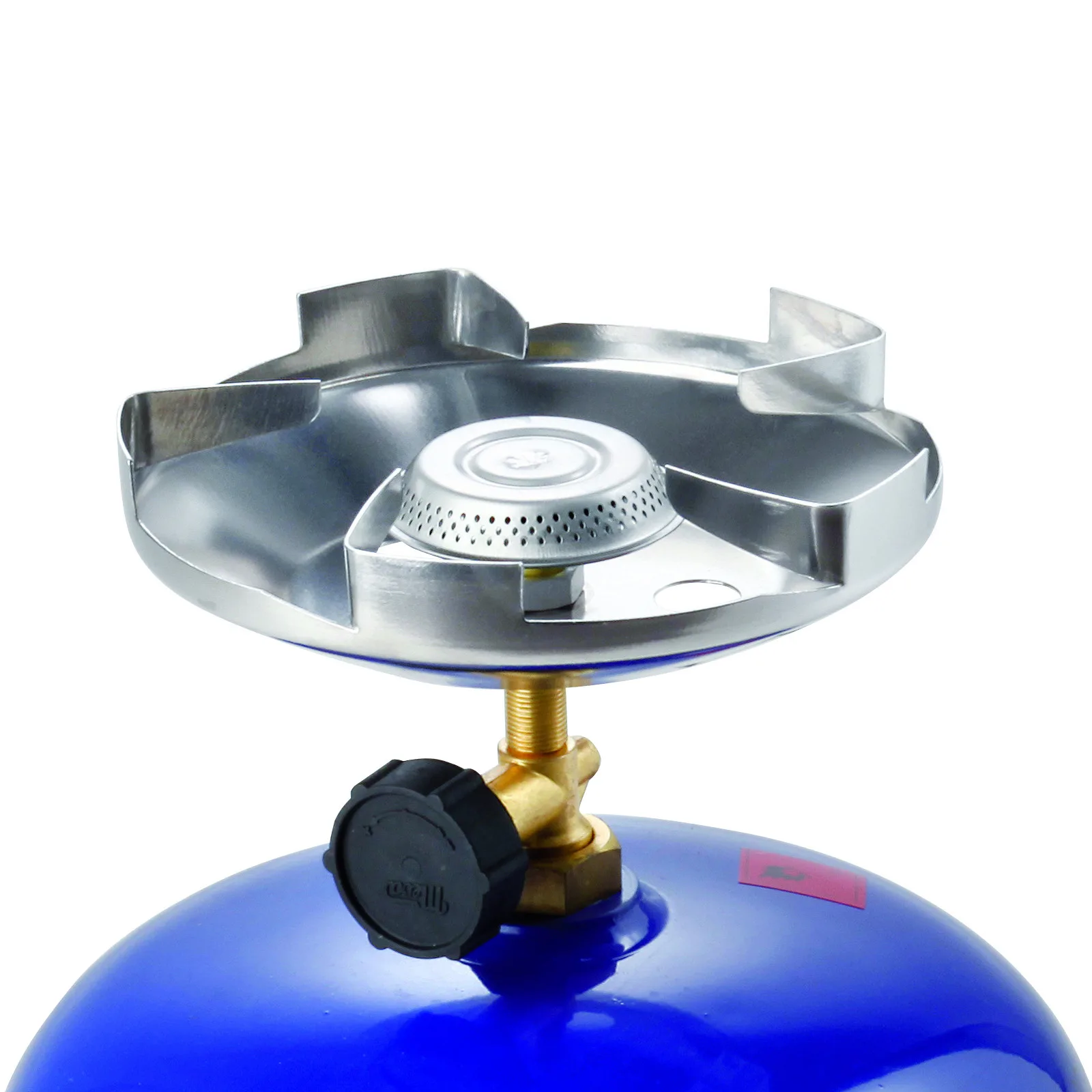 SOLO kempingkályha 1,2 kW-os LPG-palackhoz