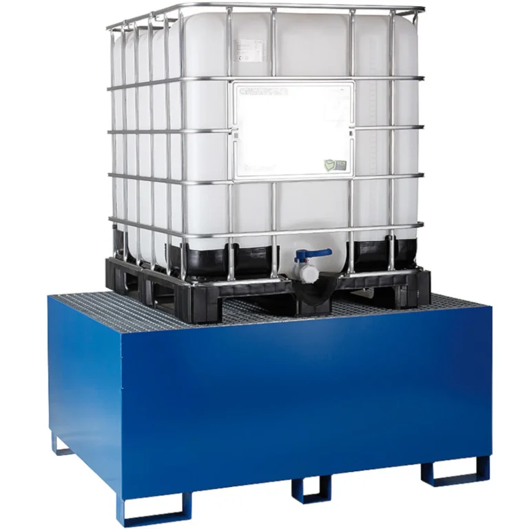 Felfogó tálca a MAUZER 1000L IBC raklapos konténerhez