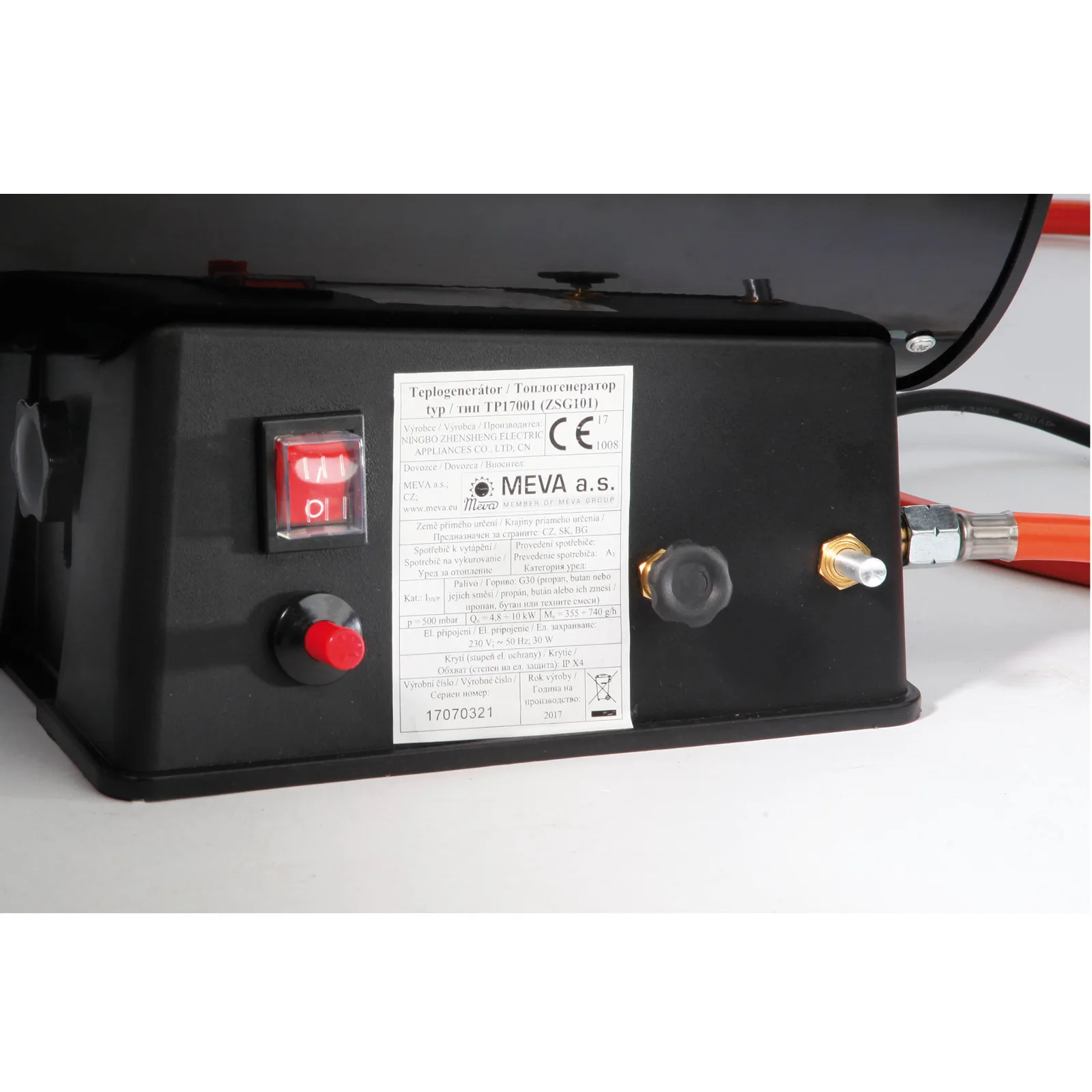 Încălzitor cu ventilator pe gaz, 10 kW 3