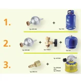 Încălzitor de masă cu gaz PIRAMIDA MINI 6