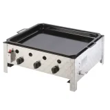 Gázsütő, 3 égős gázgrill sütőlapokkal PELVIS 10 kW 2